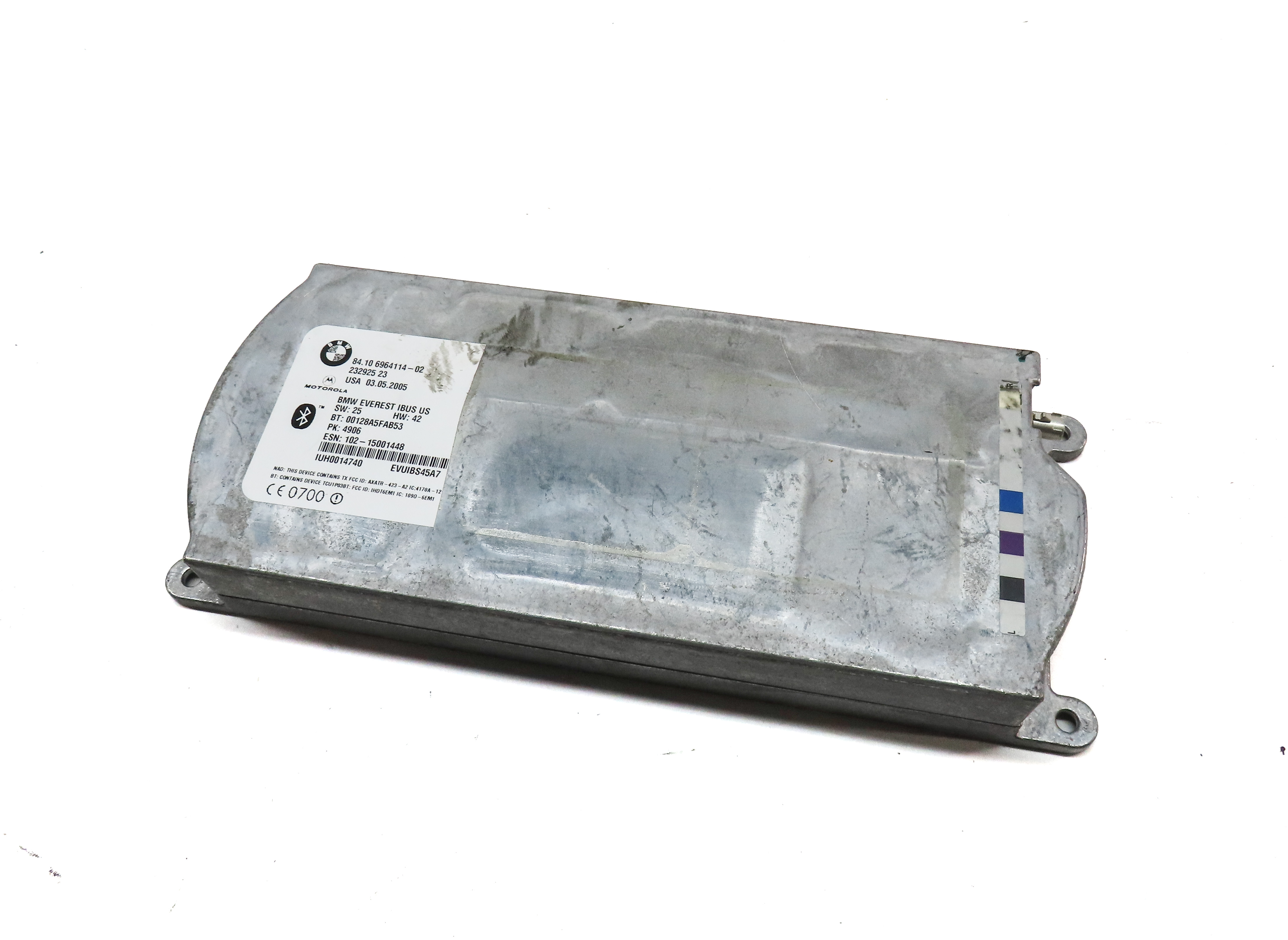 2005 BMW Z4 CONVERTIBLE (E85) BLUETOOTH TELEMATCS COMMUNICATIONS CONTROL MODULE — exact item pictured